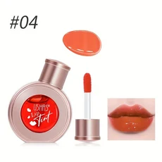 과일 워터 립 틴트 세트 고색소 립 글로스 방수 끈적이지 않고 오래 지속되는 여성 입술 화장품 벌크 4 색
