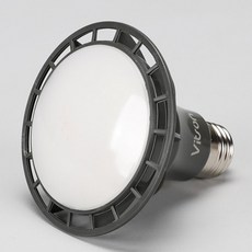 LED 램프 전구 거실 조명 확산형 블랙 주백색 15W, 1개