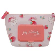 日本seepo濕紙巾蓋包 卸妝紙濕紙巾收納包 草莓美少女戰士三麗鷗大耳狗美樂蒂庫洛米, 1個, 美樂蒂