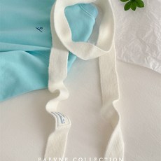 韓系多巴胺復古紅兔毛細窄毛線小圍巾 針織領巾 女裝飾配件 臺灣出貨