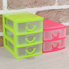 서랍장 큐티 미니 서랍장 3단미니서랍장, 3단, 랜덤