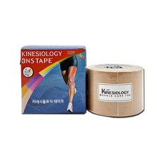 3NS 키네시올로지 롤 테이프 5cm x 5m 1롤, 1개