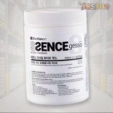 티엔에스 신한 에센스 아크릴젯소 화이트 250ml 캔버스 바탕칠 프라이머