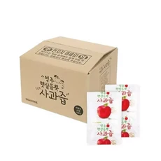 햇살 듬뿍 사과즙 100ml 80개입 1개
