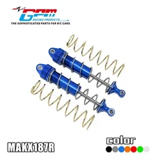 GPM 합금 알루미늄 리어 쇼크 업소버 스프링 ARRMA 1/5 KRATON 8S 미드포인트 187mm 메탈 RC 자동차 부품, 01 파란