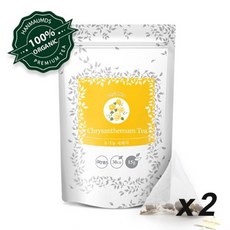 아레스 유기농 국화차 티백, 500mg, 30개입, 2개