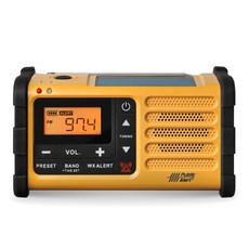 SANGEAN 山進 手搖充電太陽能防災包調幅/調頻 防災 收音機 MMR-88, 1個