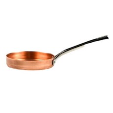 두꺼운 구리프라이팬 구리팬 인덕션가능 순수, K. 26cm 프라이팬 인덕션