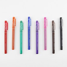 JSTrading 파이롯트 프릭션 파인라이너 열펜 프릭션펜 아이롱펜 열사인펜 다리미펜 지워지는펜, 1개, 블루