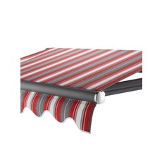 전동 방수 풀 카세트 알루미늄 합금 프레임 접이식 어닝 관절형 암 파티오 정원, 22 2x1.5m