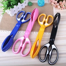 반려견 배변 집게 강아지 고양이 똥집게 휴대용 가위형, 1개, 색상랜덤