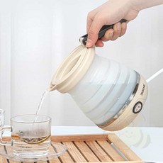 여행용 폴딩포트 0.6L 전기물끓이기 여행용전기포트