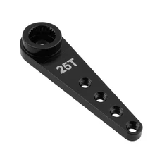 금속 스티어링 서보 암 익스텐션 혼 1/10 RC 자동차 Futaba HSP Wltoys SCX01 크롤러 부품 25T 37mm, 1개