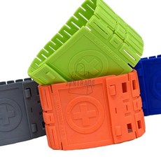 더캔보 안전각반 발복밴드 발목아대 1쌍 산업용발목아대, 색상, 블루