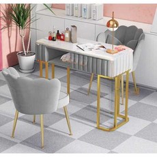 네일테이블 시술대 네일샵 테이블 손톱아트 가구 탁자, 1개, 1.2m 1인용(강화유리 표면)