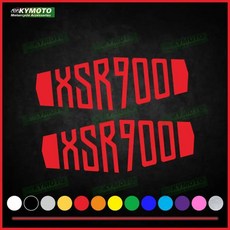 오토바이 데칼 페어링 헬멧 탱크 엔진 반사 스티커, 6. XSR900-05, A. 2pcs x 12cm