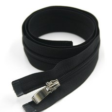 츄리닝지퍼 나일론5호 약73cm (검정) 코일지퍼, 검정