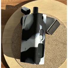레더크레프트 발라리안 맥스프로 전자담배 NEW버젼 구버젼 호환 케이스, 1개, 실리콘 블랙화이트 (NEW버젼 구버젼 호환)