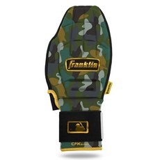 Franklin Sports MLB 야구 + 소프트볼 슬라이딩 장갑 - CFX PRT 청소년 보호 베이스러닝 왼손 오른손 러닝용 손 손목 보호대 레드 원 사이즈 132032 7, 카모플라주 Franklin Sports 132032
