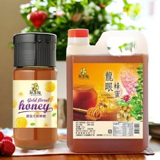 【尋蜜趣】嚴選龍眼蜂蜜3000g與黃金花香蜂蜜700g組合, 1個, 嚴選龍眼3kg+黃金花香700g 2入組