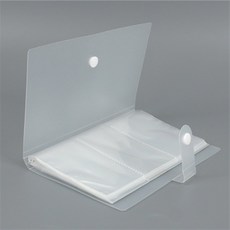 용이해 똑딱이형 포토카드 앨범 케이스 폴라로이드보관, 240칸