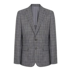 [국내매장 정품] [바쏘옴므] 울 블렌디드 글랜체크 자켓(WSY1JS16A) 643194