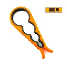 多功能開罐器 簡易手動防滑開瓶器, 1個, 多功能款-開蓋器1個 橙色