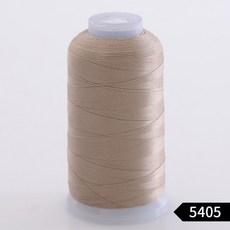 【針線】【送針】拉不斷的皮革綫 尼龍綫 手縫針綫 縫紉機綫 250D/3股細綫 風箏線 裁縫 車縫線 手縫線 縫紉線, 杏色5405, 1個