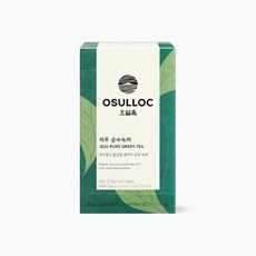 제주 순수녹차 2gx20T 오설록 rkr5414OQ, 본상품, 그린