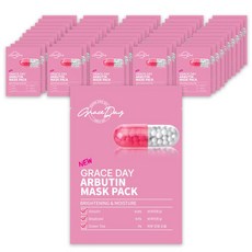 그레이스데이 알부틴 마스크팩 27g, 1개입, 50개