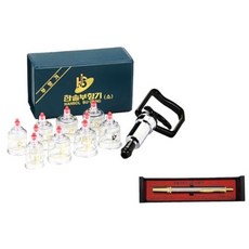 한솔부항기 10컵+한솔의료기 스텐레스 사혈기, 1세트