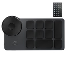 XPPen ACK05 왼손 디바이스 한손 키보드 판 탭 액체 탭 그림 그리기 최적, B0GJCQ42PM