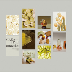 인테리어 밀크 베이지 따뜻한 감성 엽서 포스터 세트, 1개, 프렌치 엽서 type 06.