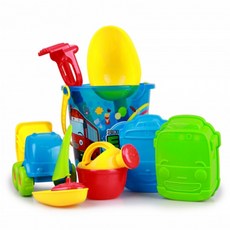 타요 통 모래놀이, 혼합색 (MIX), 390g, 2개