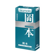 岡本 Skinless Skin 潮感潤滑型 保險套 10入, 1個, 1盒