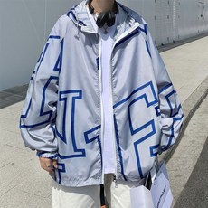 【潮胖穿搭】大碼冰絲防曬外套男女款，特大碼300斤寬鬆休閒薄款情侶開衫外套