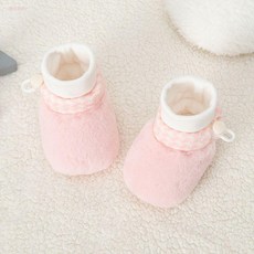 嬰兒棉鞋 加絨加厚保暖高筒襪套軟底 0-12月寶寶步前鞋