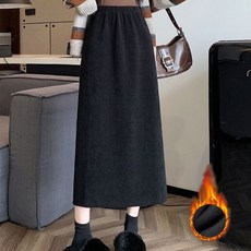 기모 코듀로이 밴딩 스커트 DHH-A94