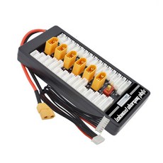 B6 병렬 충전 보드 밸런스 라인 XT60 배터리 2S 드론 플러그 자동차 충전기 RC Lipo 항공기 6S, XT60 connector, 1개