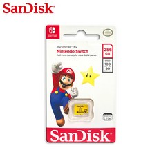 SanDisk 256G/512G Micro SDXC A1 UHS-I 記憶卡 任天堂Switch專用 TF卡 高速讀寫 擴充容量, 1個, 256G 無敵星