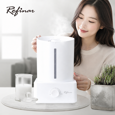 글라스 레피나 초음파 가습기 4L 간편 통세척