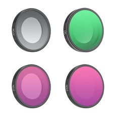 써니라이프 인스타360 GO ULTRA 렌즈필터 4종 세트(MCUV+CPL+ND32+ND64) 액션카메라 악세사리, 투명, 필터 4종 세트