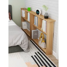침대 옆 슬림 2단 틈새수납장 수납장 침실 선반 틈새수납, 그레이 패브릭 100x15x85