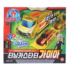 초이락 메카드볼 가이아 터닝카 스타터 완구, 혼합색상, 1개