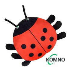 칠성 무당 벌레 인형 모형 32cm 42cm 봉제인형 실내 장식, 레드, 1개