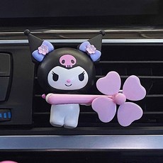 쿠로미 캐릭터 네잎크로버 차량용 방향제 740958, 1개