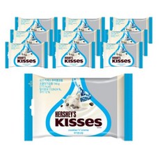 허쉬 키세스 쿠키앤크림 초콜릿, 146g, 6개