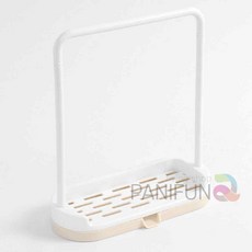 물빠짐수세미 행주거치대 베이지 수세미망 싱크대악세사리 씽크대수세미걸이 싱크대수납 설거지통, 단품, 색상, 1개
