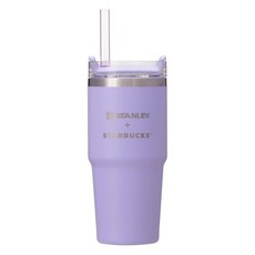 스타벅스 스탠리 사쿠라 3웨이 스테인리스 텀블러, 퍼플, 1개, 414ml