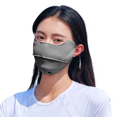 防曬面罩全臉冰絲透氣女防紫外線夏季護眼角遮陽戶外騎行防曬面罩